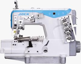 Galoneira Plana Fechada Direct Drive 3 Agulhas Jack JK-W4