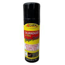 GALVANIZADOR A FRIO CINZA AEROSOL 300ml - ALLCHEM