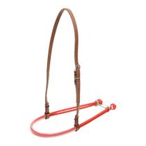 Gamarra em Couro com Peia Vermelha Top Equine 38437 Gamarra em Couro com Peia Vermelha Top Equine 38437