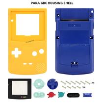 Game Boy Color Amarelo e Azul - Edição Limitada - Carcaça e Kit de Reparo
