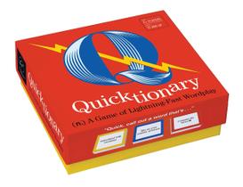 Game Chronicle Books Quicktionary Jogo de palavras ultrarrápido Game Chronicle Books Quicktionary Jogo de palavras ultrarrápido