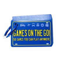 Game Continuum Games Games on the Go Portable Roadtrip Blue
