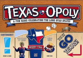 Game Late for the Sky Texas-opoly com mais de 8 anos com fichas
