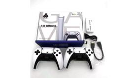 Game M15 Pro HD +20.000 Jogos +2 Controles Sem Fio Branco Game M15 Pro HD +20.000 Jogos +2 Controles Sem Fio Branco