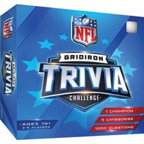 Game MasterPieces NFL Gridiron Trivia Challenge para crianças e adultos Game MasterPieces NFL Gridiron Trivia Challenge para crianças e adultos