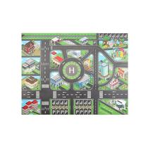 Game Mat Pure English City Traffic Car Model Parking 130x100cm