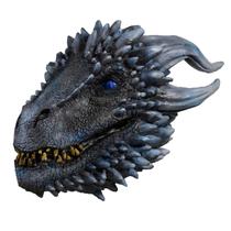 Game of Thrones White Walker Dragão Viserion GOT Máscara de Cabeça