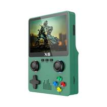 Game Player Portátil Plus Size X6 - Tela IPS de 3,5" - Joystick Duplo - Mais de 10.000 Jogos Retro