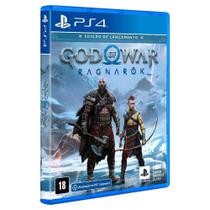 Game PS4 God of War Ragnarok Edição de Lançamento Mídia Física Totalmente em Português
