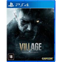 Game Resident Evil 8 Village BR PS 4 Mídia Física Dublado em Português - Capcom