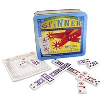 Game Spinner Game of Wild Dominoes in Travel Tin University Games