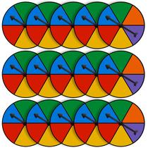 Game Spinner Sotiff Rainbow Color apagável com 15 conjuntos
