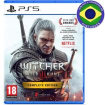 Game The Witcher 3 PS 5 Mídia Física Totalmente em Português Edição Completa Game The Witcher 3 PS 5 Mídia Física Totalmente em Português Edição Completa