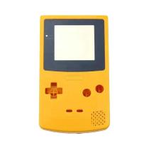 Gameboy Cor Plástico Escudo Habitação Caso Capa Com Botões Kits Parafusos Etiqueta Adesiva Jcd