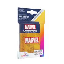 Gamegenic: Marvel Champions Sleeves - Marvel (Laranja)