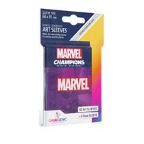 Gamegenic: Marvel Champions Sleeves - Marvel ( Roxo)