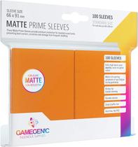 Gamegenic Matte Prime Sleeves Orange 100 Sleeves 66x91mm Gamegenic Matte Prime Sleeves Orange 100 Sleeves 66x91mm