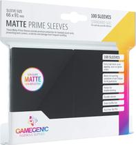 Gamegenic Matte Prime Sleeves Preto 66x91mm - 100 Unidades
