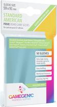 Gamegenic Prime Standard Americansized Verde - 50 Unidades