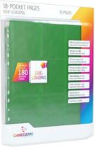 Gamegenic Side-loading 18-pocket Com 10 Folhas - Verde