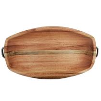 Gamela de Madeira com Alças 54x30cm Travessa para Servir Churrasco Zanline Rústica Gamela de Madeira com Alças 54x30cm Travessa para Servir Churrasco Zanline Rústica