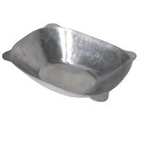 Gamela média 6L alumínio fundido batido fruteira saladeira