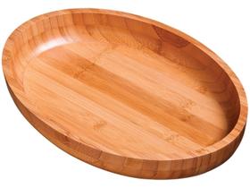 Gamela Oval de Bamboo Leve e Resistente 33x23x5cm Mor 3362