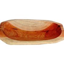 Gamela Petisqueira de Pau Madeira Modelo Caiacão 27x15 Cm Gamela Petisqueira de Pau Madeira Modelo Caiacão 27x15 Cm