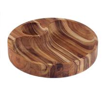 Gamela Petisqueira Madeira Teca Funda 315X315X50mm 13609351 Tramontina