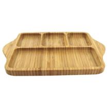 Gamela quadrada bambu