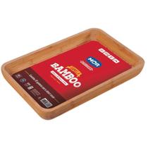 GAMELA RETANGULAR BAMBOO 45cm x 30cm MOR