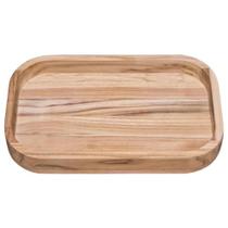 Gamela Tramontina Retangular em Madeira Mista com Acabamento Natural 40x25 cm 13208052 Gamela Tramontina Retangular em Madeira Mista com Acabamento Natural 40x25 cm 13208052