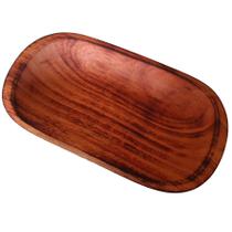 Gameleira Artesanal Madeira Maciça Para Petiscos Carnes Fritas