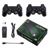 Gamer Stick 4K De Videogame Para Televisão Com 02 Controles