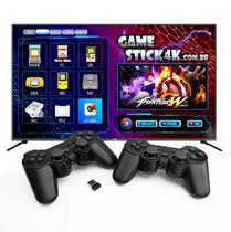 Gamer Stick4K De Videogames Para Televisão Com 02 Controles110v/220v