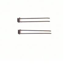 Gancheira Dupla Vassoureiro Lx 40 Gondola Amapa Preto Kit 5