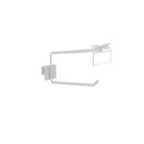 Gancheira Simples Amapa Com Porta Etiqueta 30 Branco Kit 10 Gancheira Simples Amapa Com Porta Etiqueta 30 Branco Kit 10