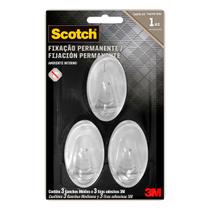 Gancho 3m Scotch Médio Transparente