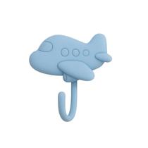 Gancho Adesivo AVIAO Suporte Parede Toalha Rosto Porta Chaves Objetos Bolsas Multiuso Organizar Pendurar Objeto