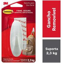Gancho Adesivo Command Grande ATE 2,3KG 3M