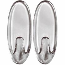 Gancho Adesivo Command Transparente Médio 2 Unidades - HB004270540 - 3M