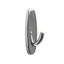 Gancho Adesivo Cromado Pequeno - Bemfixa