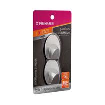 Gancho Adesivo Inox Dupla-Face C/2Pç 1,0Kg Gancho Adesivo Inox Dupla-Face C/2Pç 1,0Kg