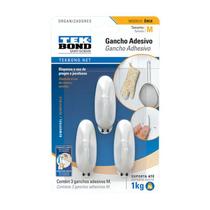 Gancho Adesivo Ônix 1Kg Branco Tek Bond