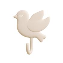 Gancho Adesivo PASSARO POMBA Suporte Parede Toalha Rosto Porta Chaves Objetos Bolsas Multiuso Organizar Pendurar Objeto