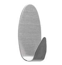 Gancho Adesivo Pequeno Inox 2 Peças Até 450g - Bemfixa Gancho Adesivo Pequeno Inox 2 Peças Até 450g - Bemfixa