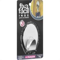 Gancho Adesivo Primafer Branco Inox 1 1Kg 1 Peca Grande Pr2593 Gancho Adesivo Primafer Branco Inox 1 1Kg 1 Peca Grande Pr2593