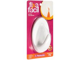 Gancho Adesivo Primafer Branco Plastico 2 1Kg 1 Peca Grande 2505 Gancho Adesivo Primafer Branco Plastico 2 1Kg 1 Peca Grande 2505