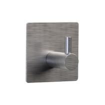 Gancho Adesivo Quadrado De Inox Para Pendurar Toalhas Roupas Gancho Adesivo Quadrado De Inox Para Pendurar Toalhas Roupas