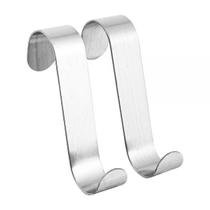 Gancho Adicional de Aço Inox Organizador Casa com 2 Unidades Gancho Adicional de Aço Inox Organizador Casa com 2 Unidades